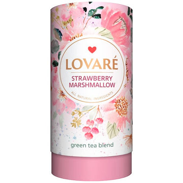 Lovare Strawberry Marshmallow Loose Leaf Tea