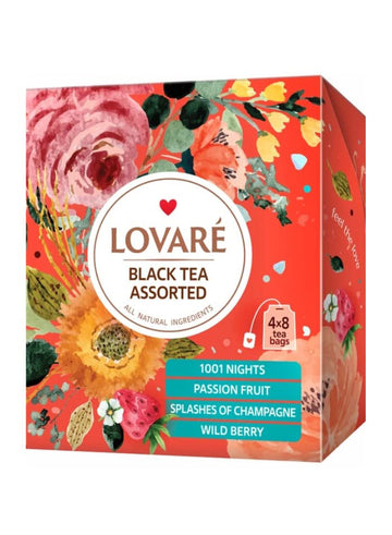 Black Tea Blend Assorted Tea by Lovare