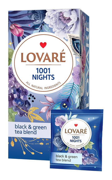 Individually Wrapped Tea Bags By Lovare - 1001 Night 24 tea bags x 2g each