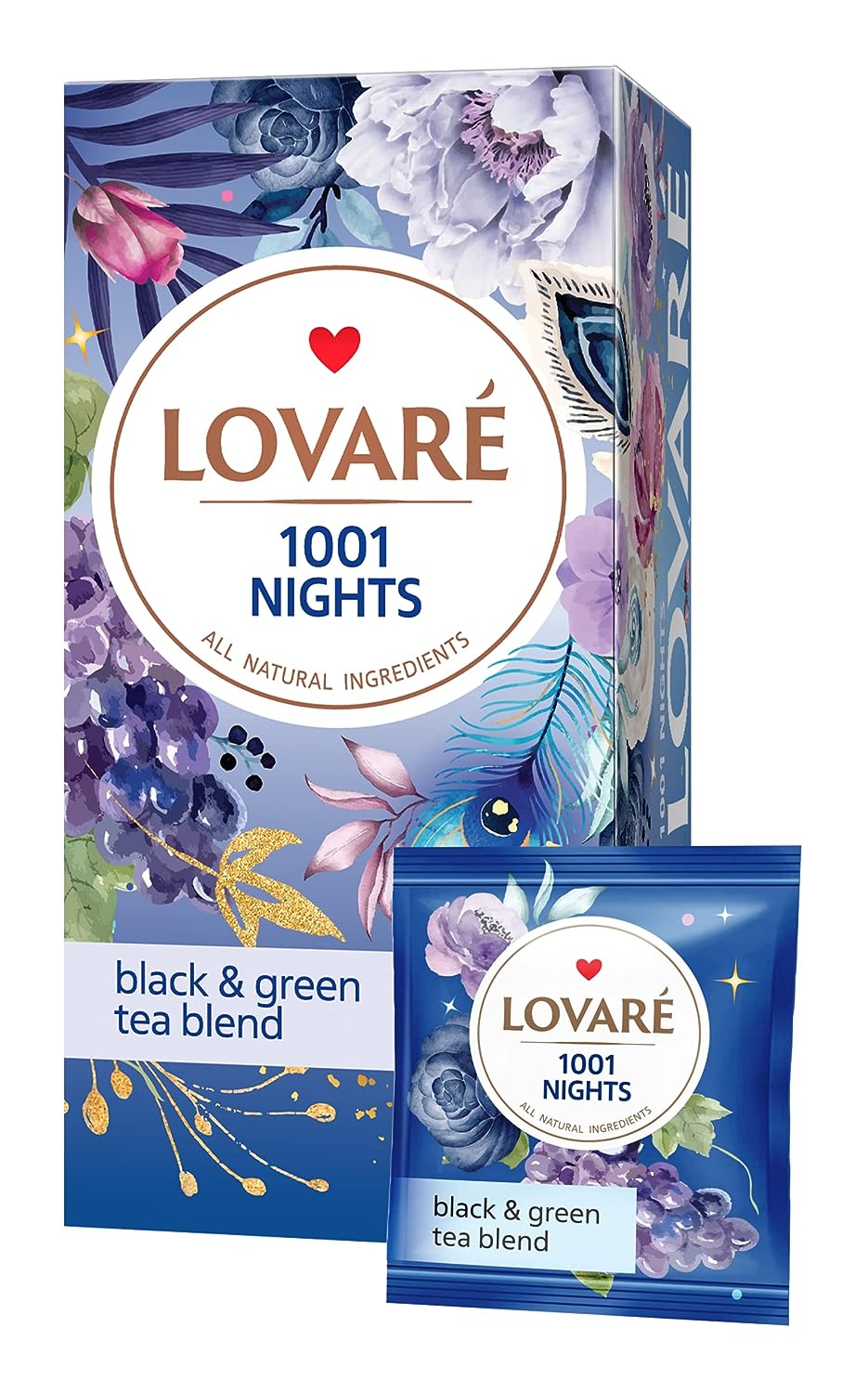 Individually Wrapped Tea Bags By Lovare - 1001 Night 24 tea bags x 2g each