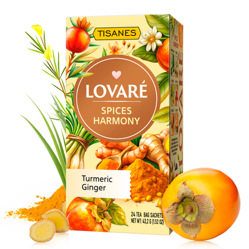 Individually Wrapped Tea Bags By Lovare – Spices Harmony 24 tea bags x 1.8g each