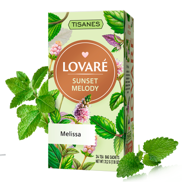 Individually Wrapped Tea Bags By Lovare – Sunset Melody 24 tea bags x 1.3g each